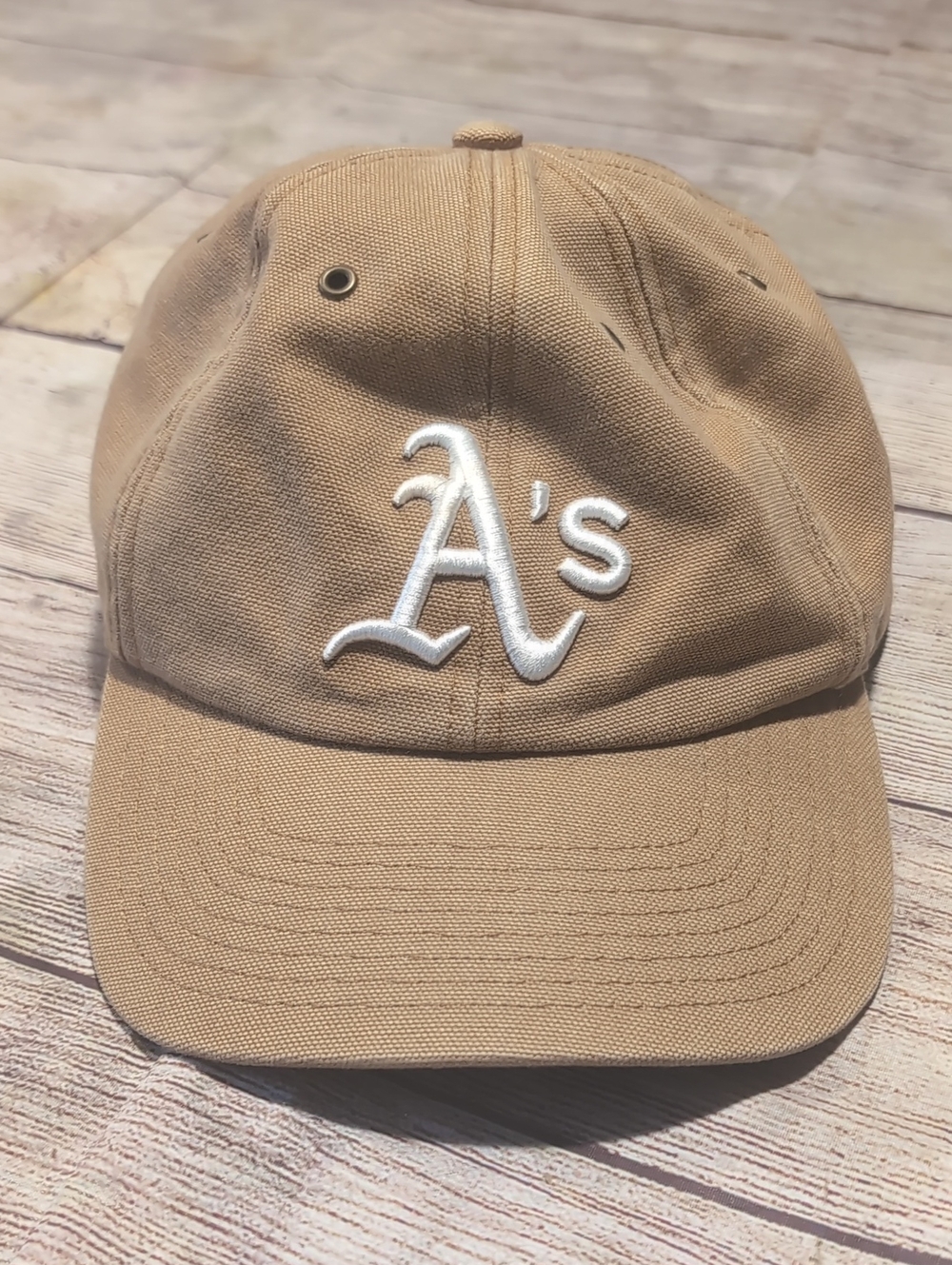 Oakland A's  Carhartt 47 Clean Up Strap Back Duck Canvas Hat Limited Edition MLB